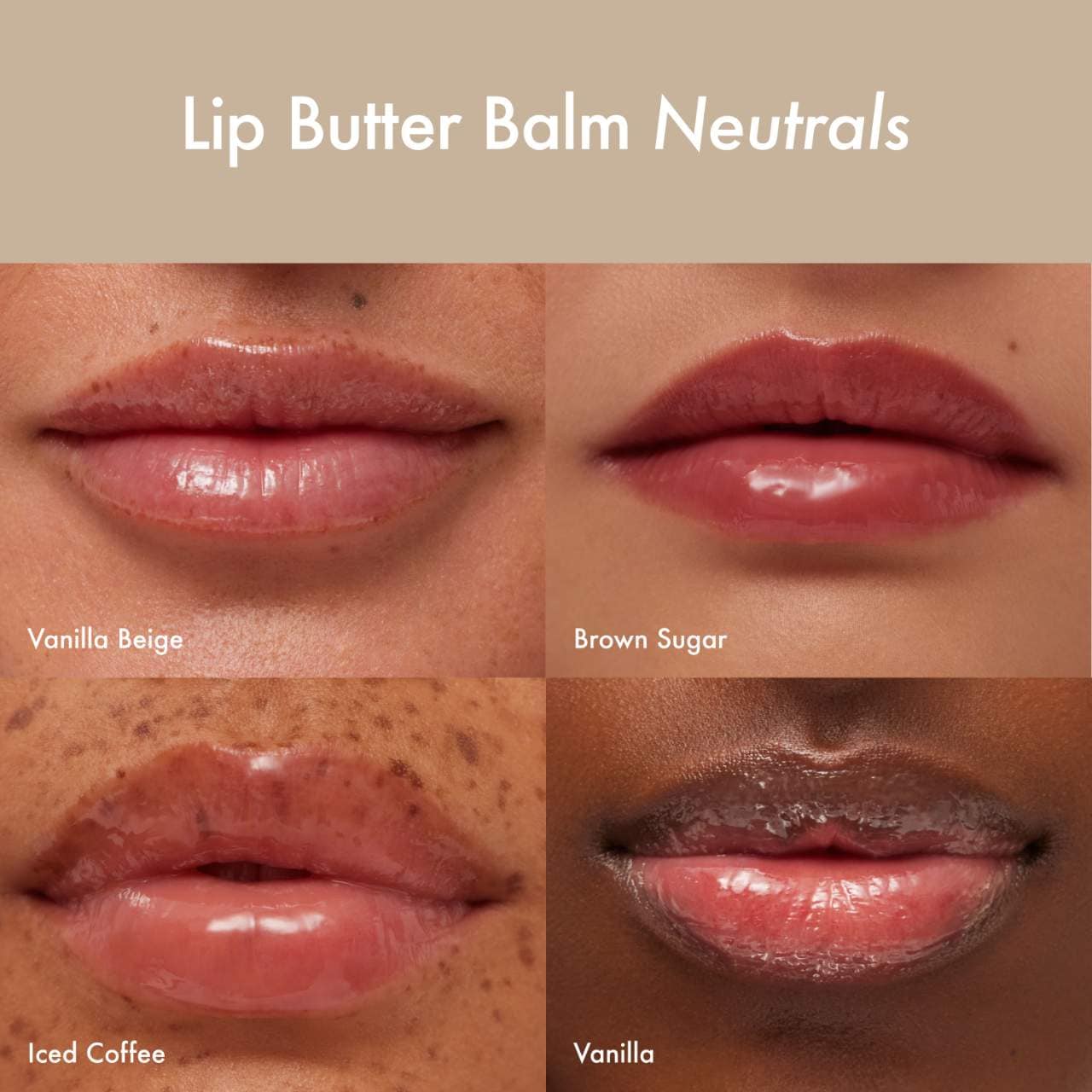 The Mini Neutrals Lip Butter Balm (Kit o Set de Bálsamos)