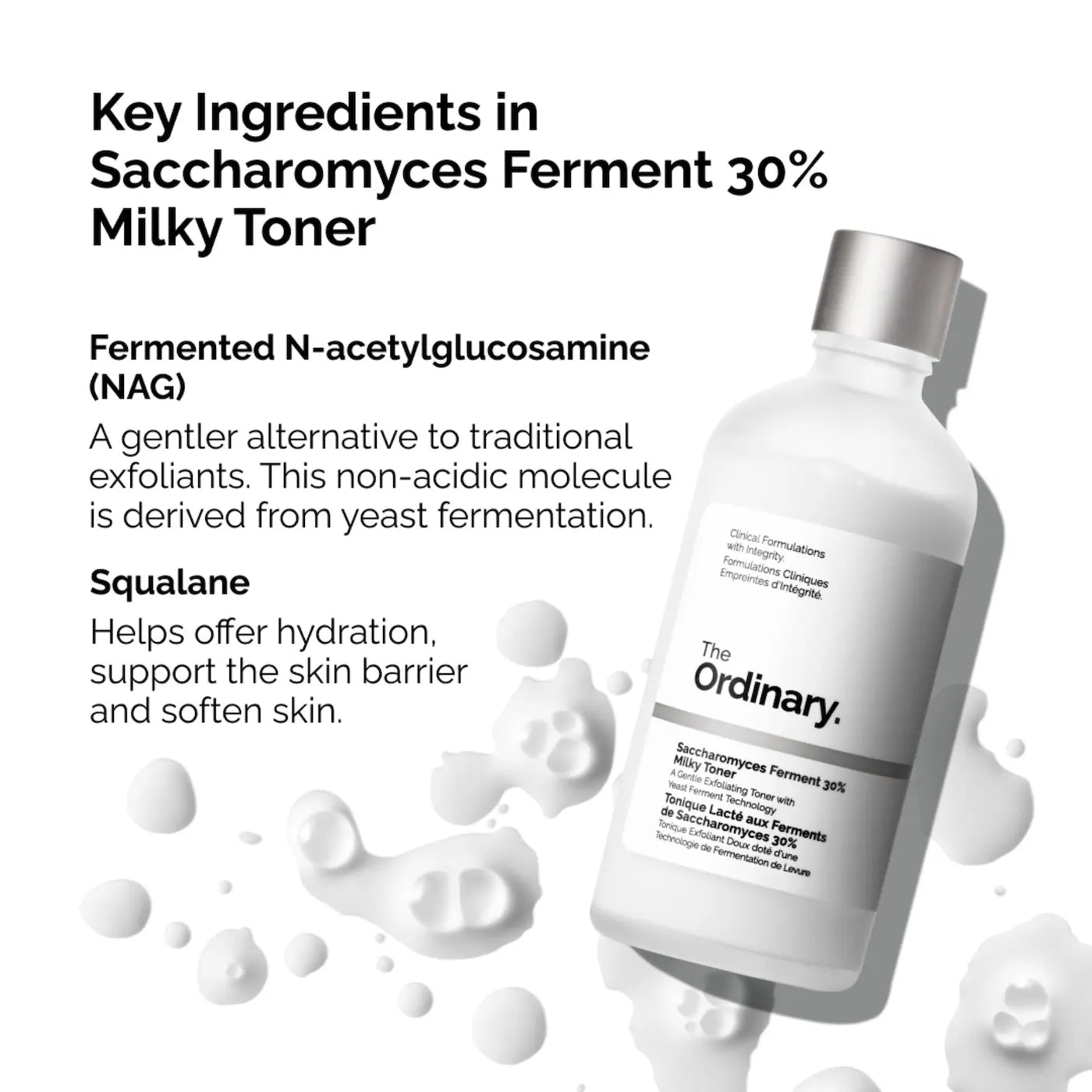 Saccharomyces Ferment 30% Milky Toner (Tónico Facial)