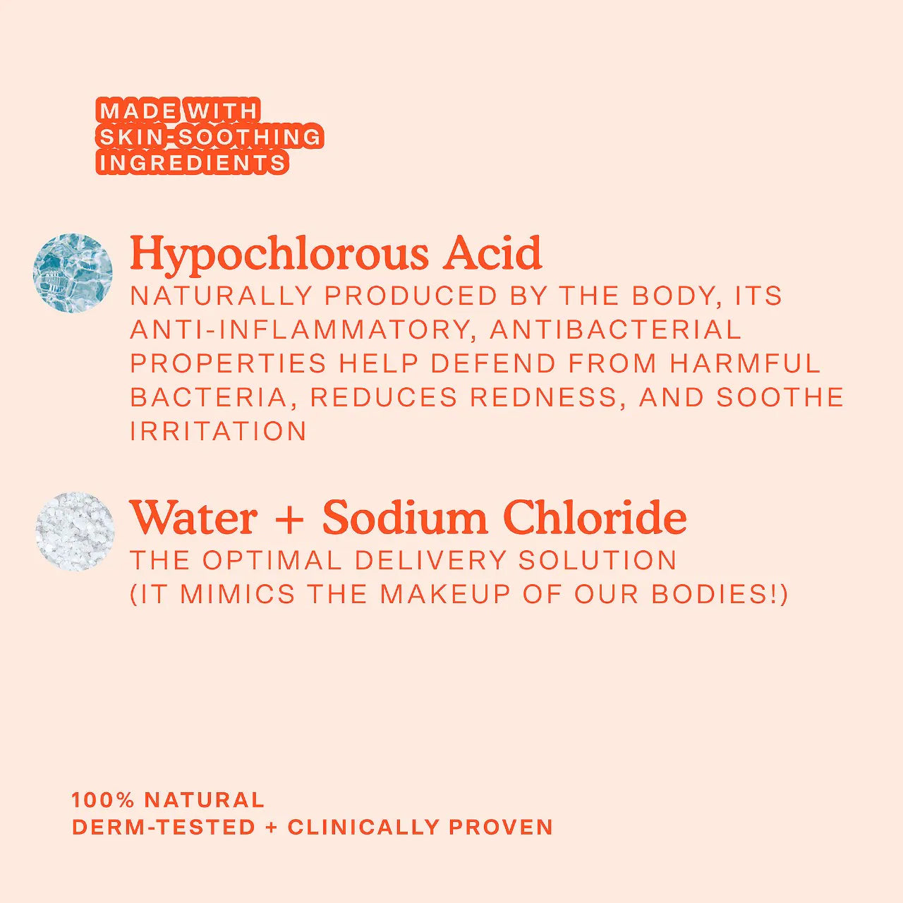 SOS Intensive Redness Relief Serum with Hypochlorous Acid (Suero Facial)