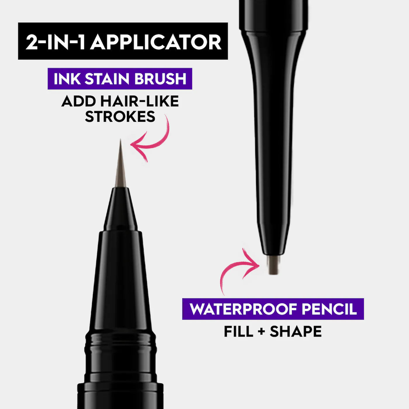 Brow Blade 2-in-1 Eyebrow Pen + Waterproof (Lápiz para Ceja)