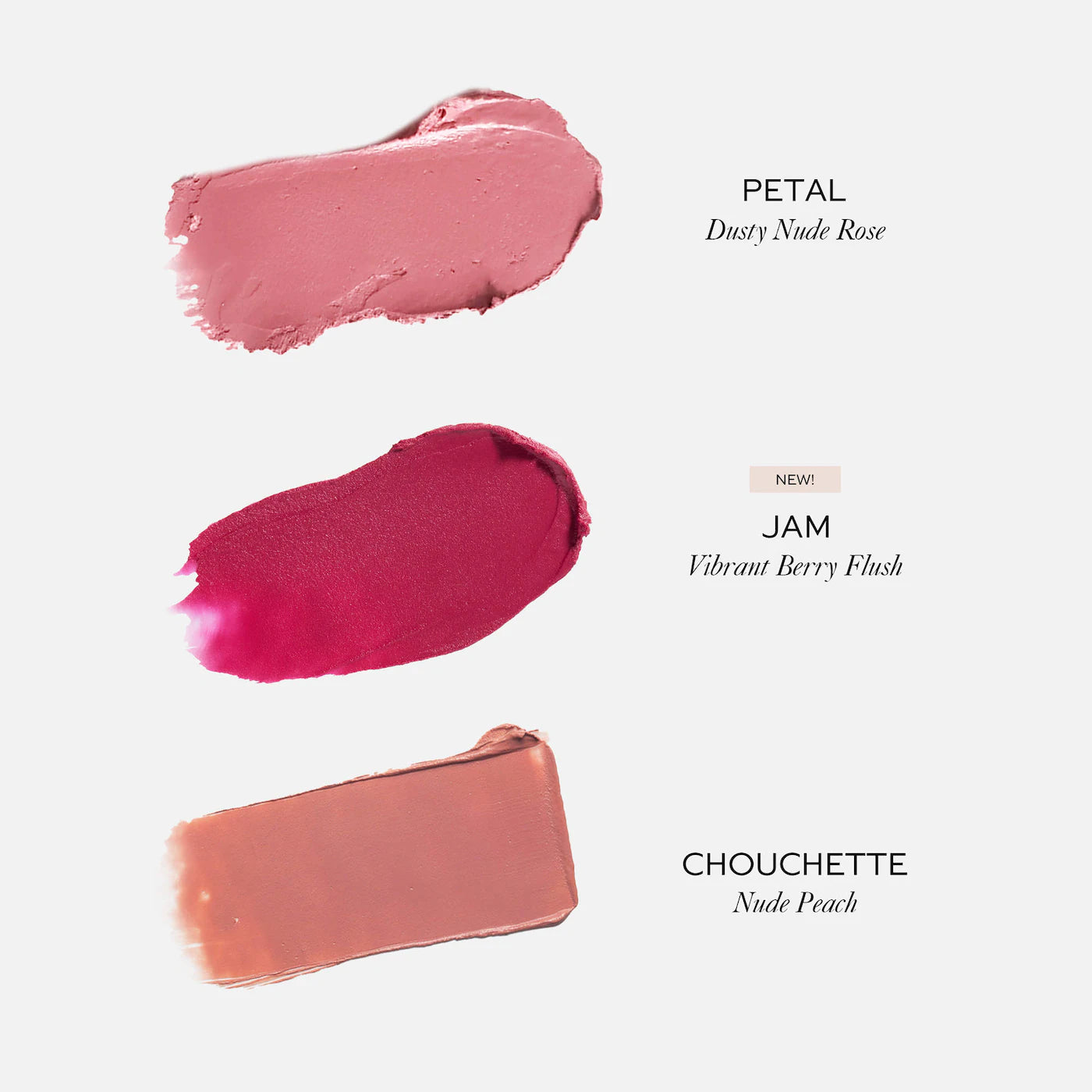 Mini Baby Cheeks Lip + Cheek Cream Blush Stick Trio (Kit o Set)