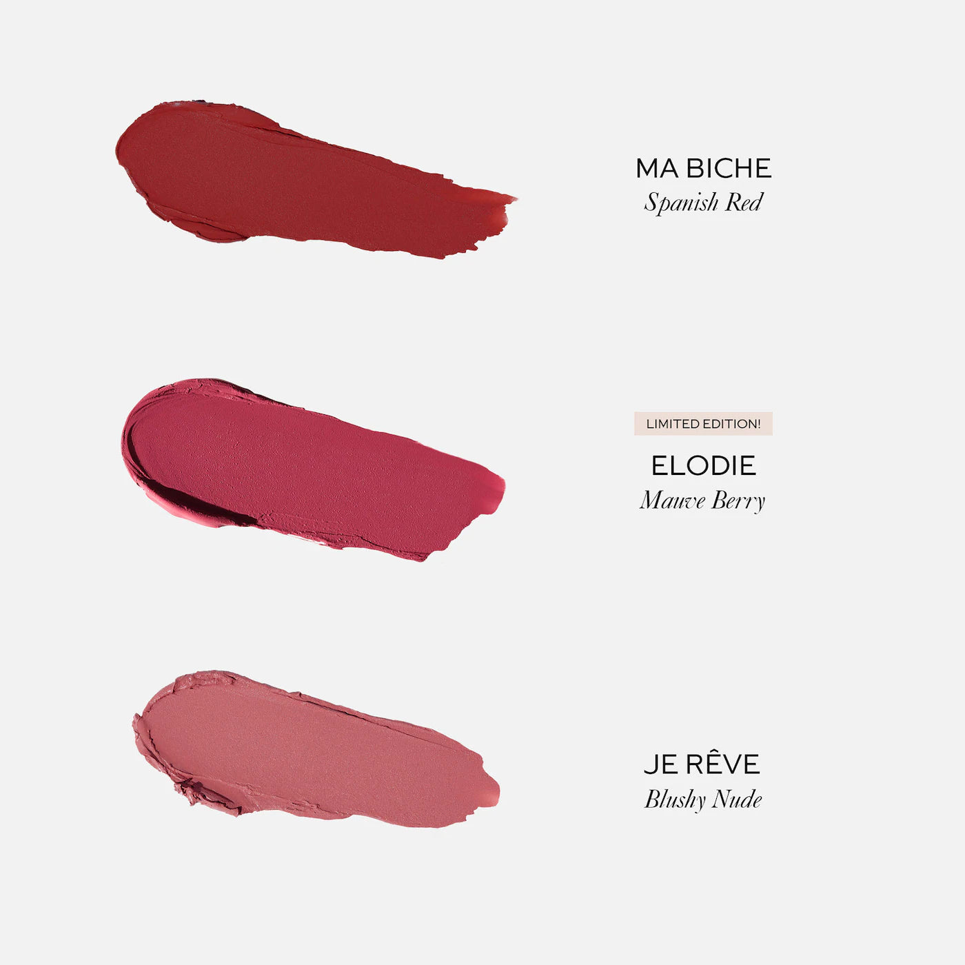 Mini Lip Suede Hydrating Matte Lipstick Trio Gift (Kit o Set)