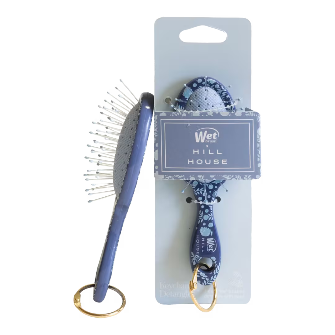 Wet Brush x Hill House Mini Detangler Brush Keychain (Cepillo para Cabello)