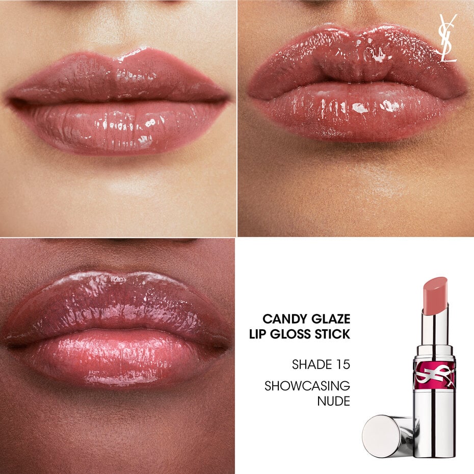 Candy Glaze Lip Gloss Stick (YSL Brillo o Gloss De Labios)