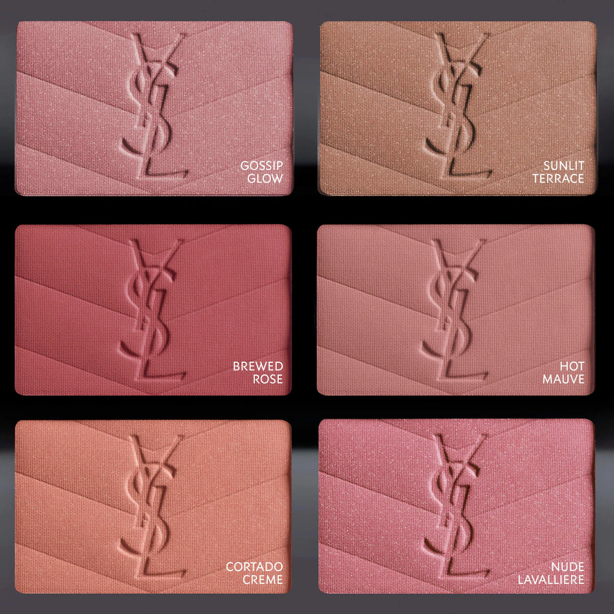 YSL Brewed Reflections Couture Face Palette Light To Medium (Paleta Facial)