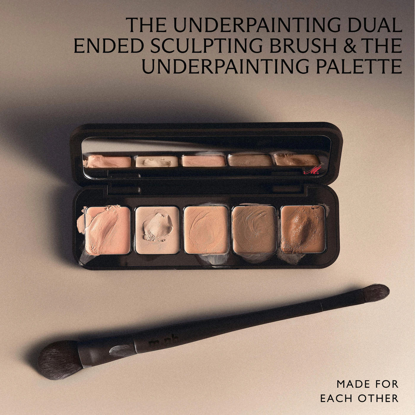 Underpainting Dual-Ended Sculpting Brush (Brocha Doble Punta)
