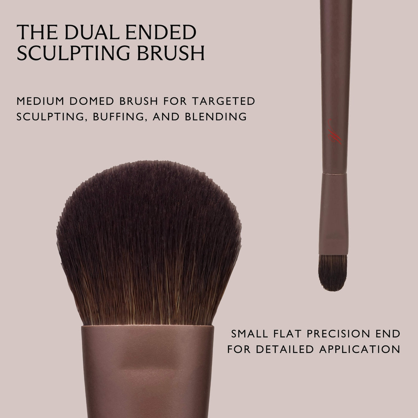 Underpainting Dual-Ended Sculpting Brush (Brocha Doble Punta)