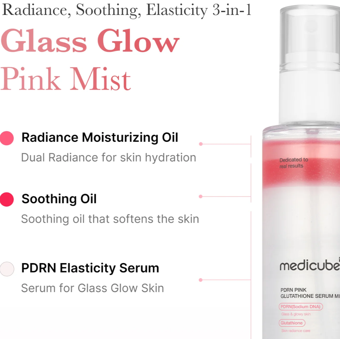 PDRN Pink Peptide Serum Mist (Bruma Facial)